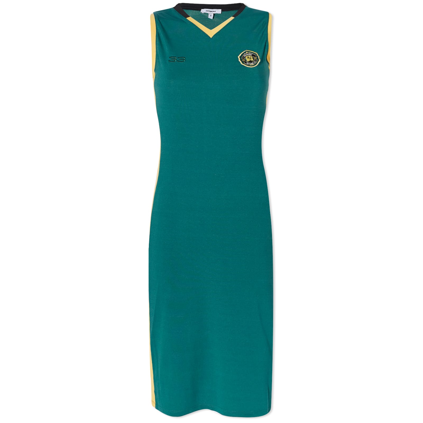 Miaou Nora Zip Front Dress Pine END. (US)