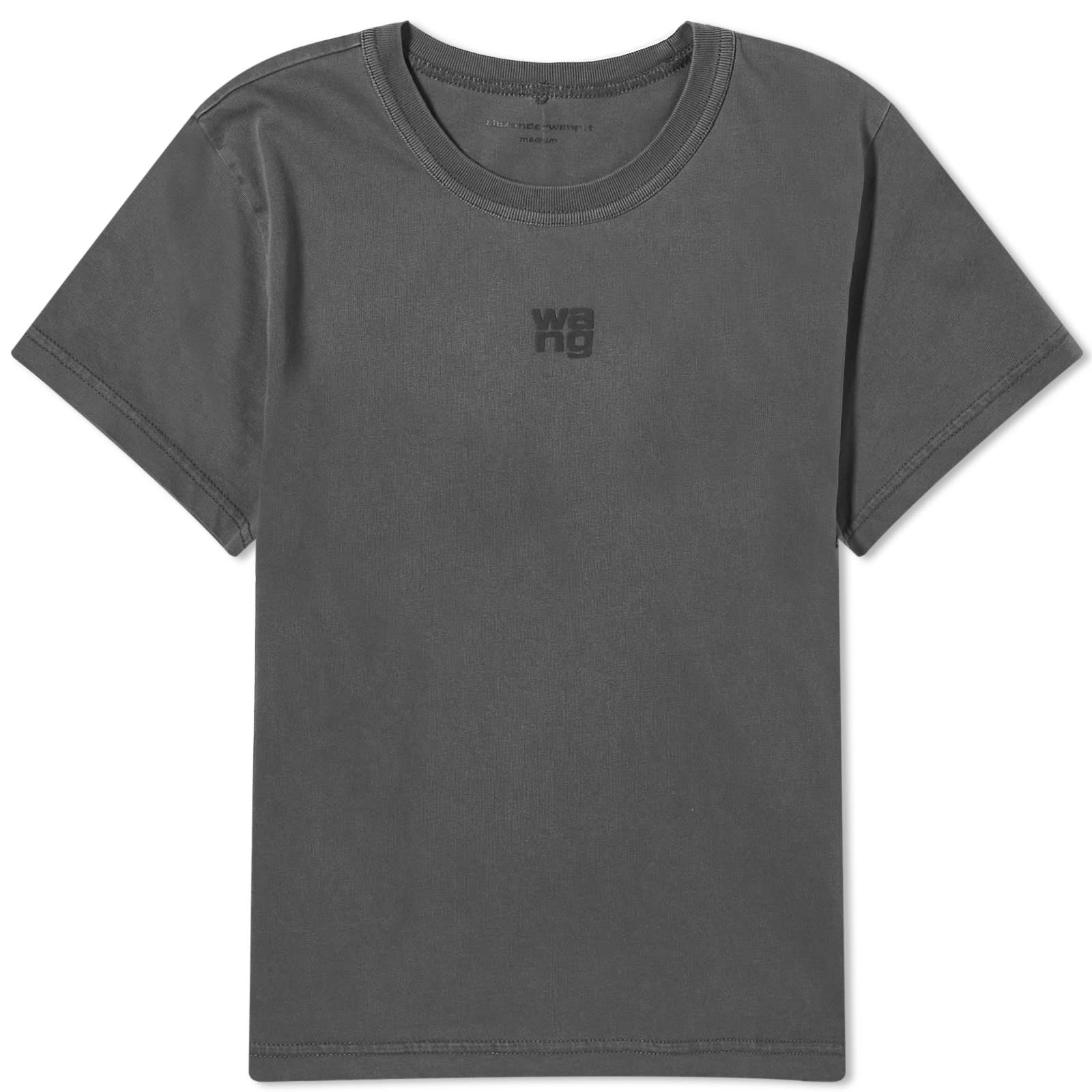 Alexander Wang Unisex Battery Logo Print Graphic T Shirt Tees 600067107blk