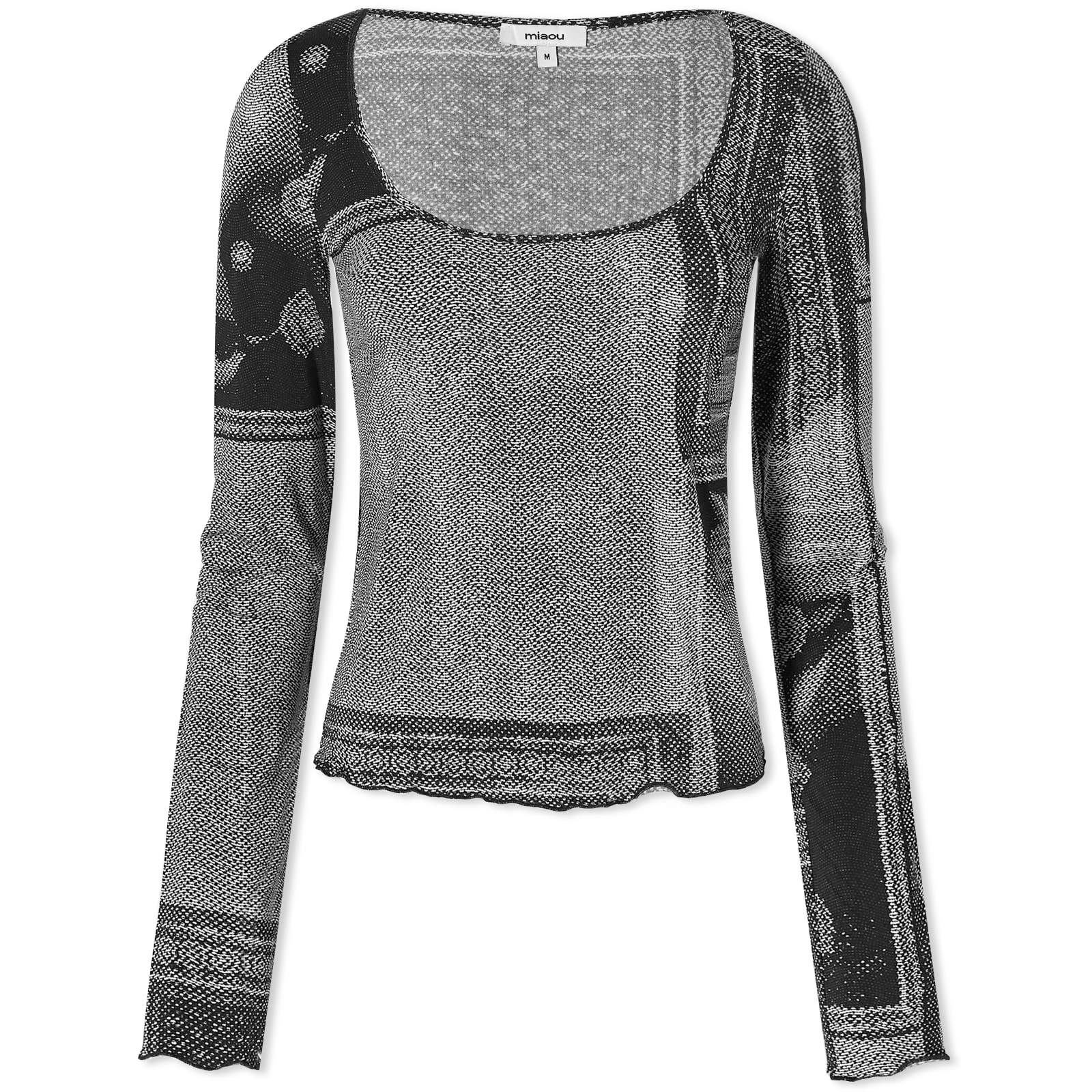 Miaou Victoire Top Sciarpa Print END.