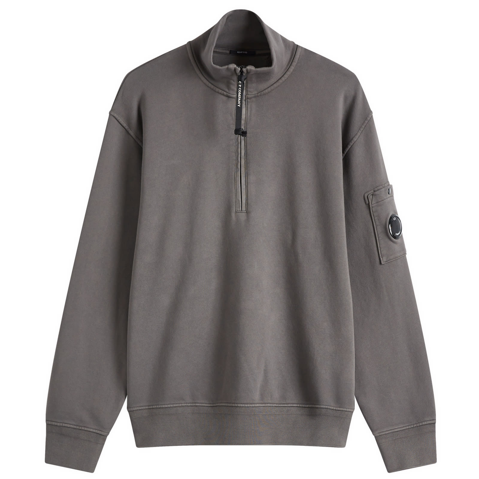 CP COMPANY｜SWEATSHIRTS (Cotton Diagonal Fleece Resist D Cotton Diagonal Fleece Resist Dyed Hooded Lens Sweatshirt