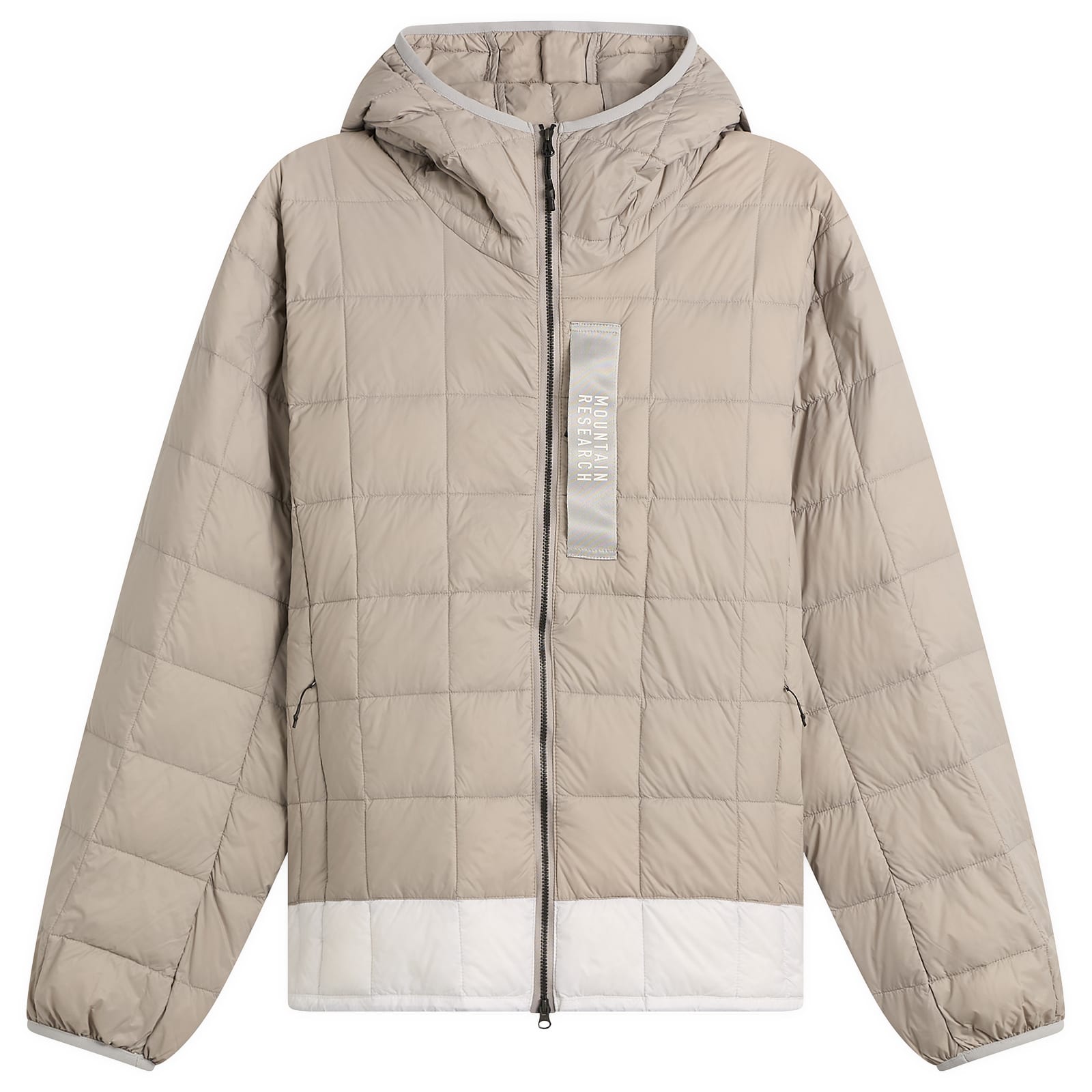 Taion Men’s x Mountain Research Down Zip Parka Grey