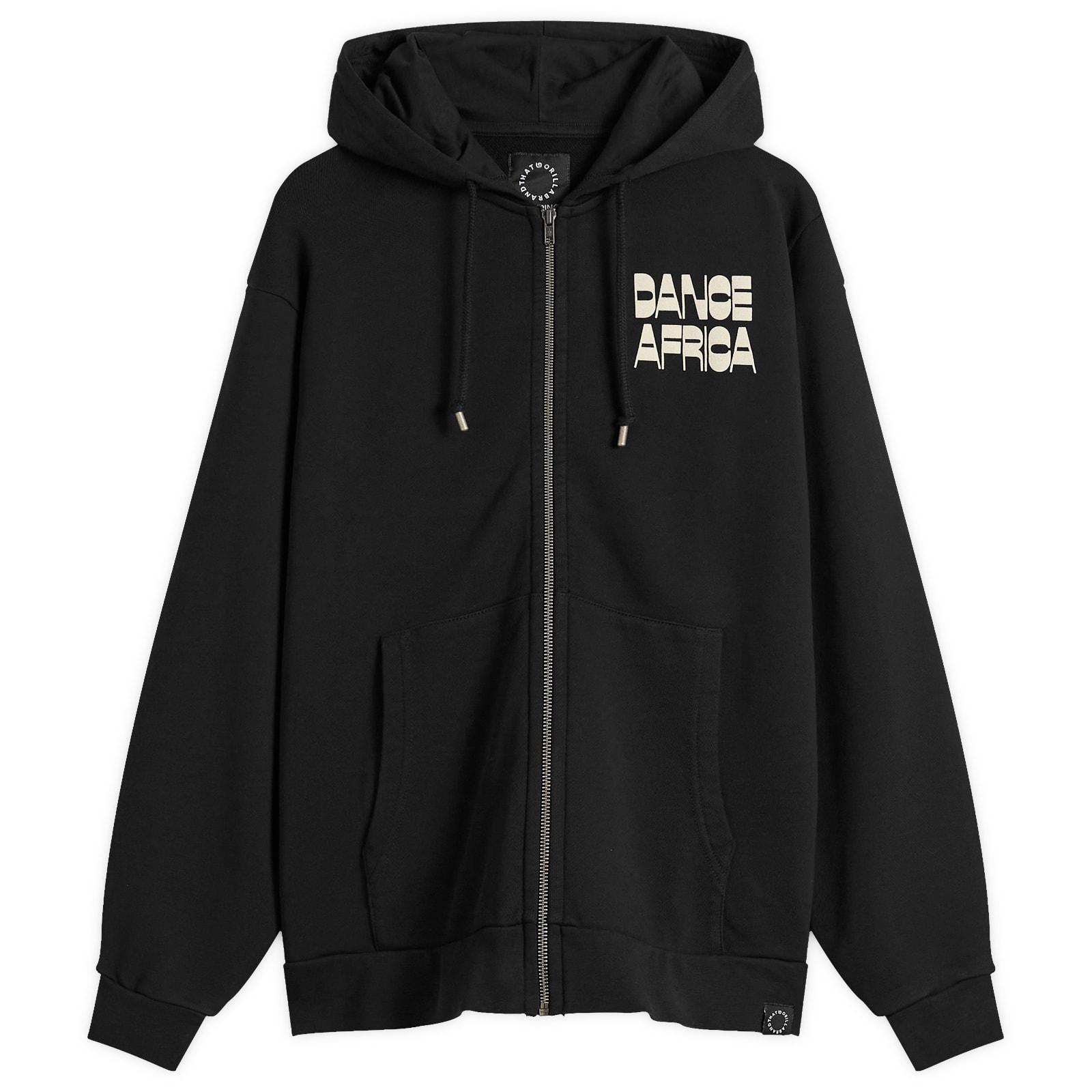TGB Men’s Dance Africa Zip Hoodie Black