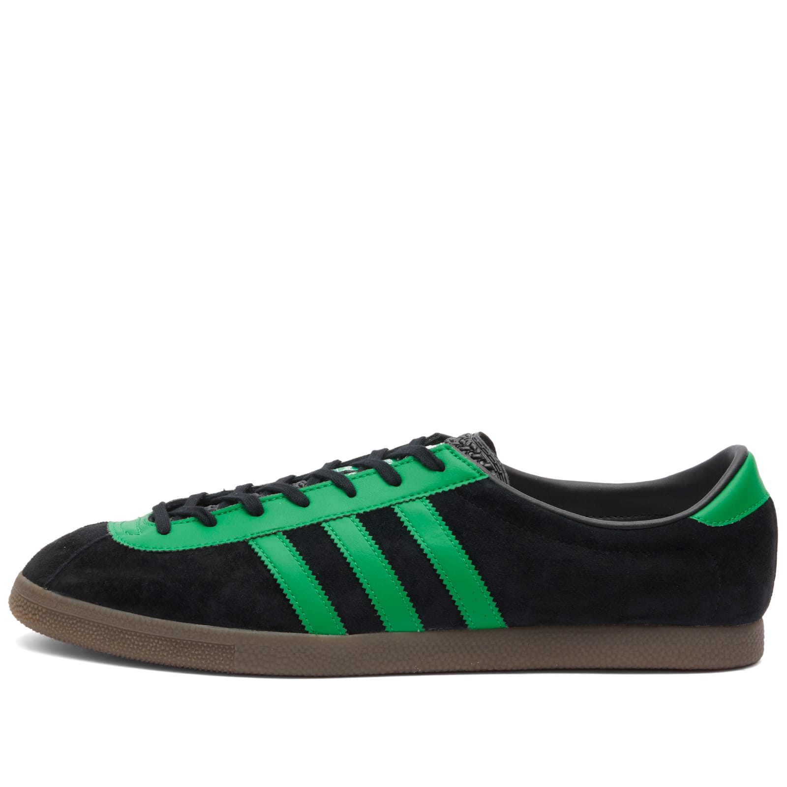 Adidas London Core Black/Green Gum - Curated Menswear