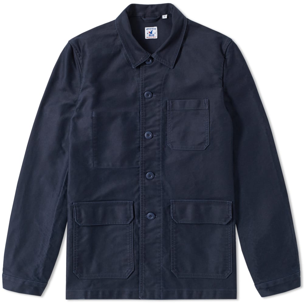 Arp Jacket Arpenteur Travail Work Jacket Navy Moleskin | END. (AU)