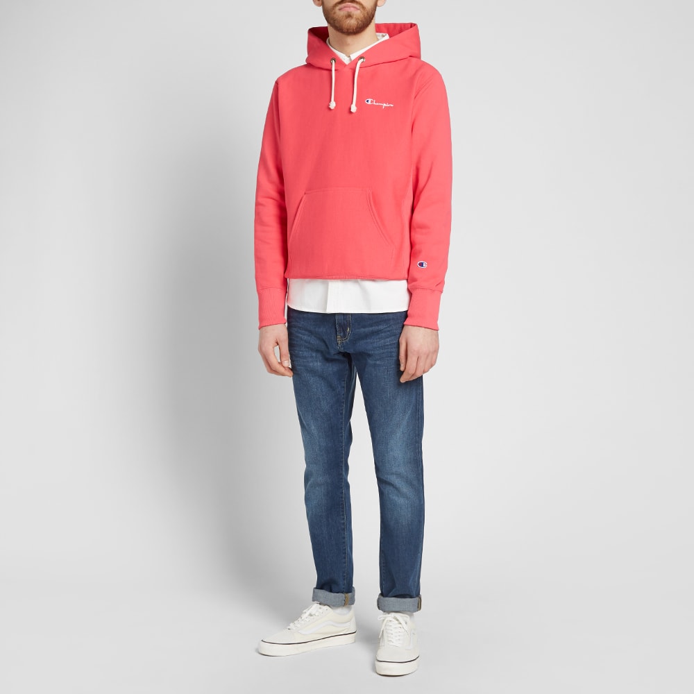 pink champion hoodie and sweatpants