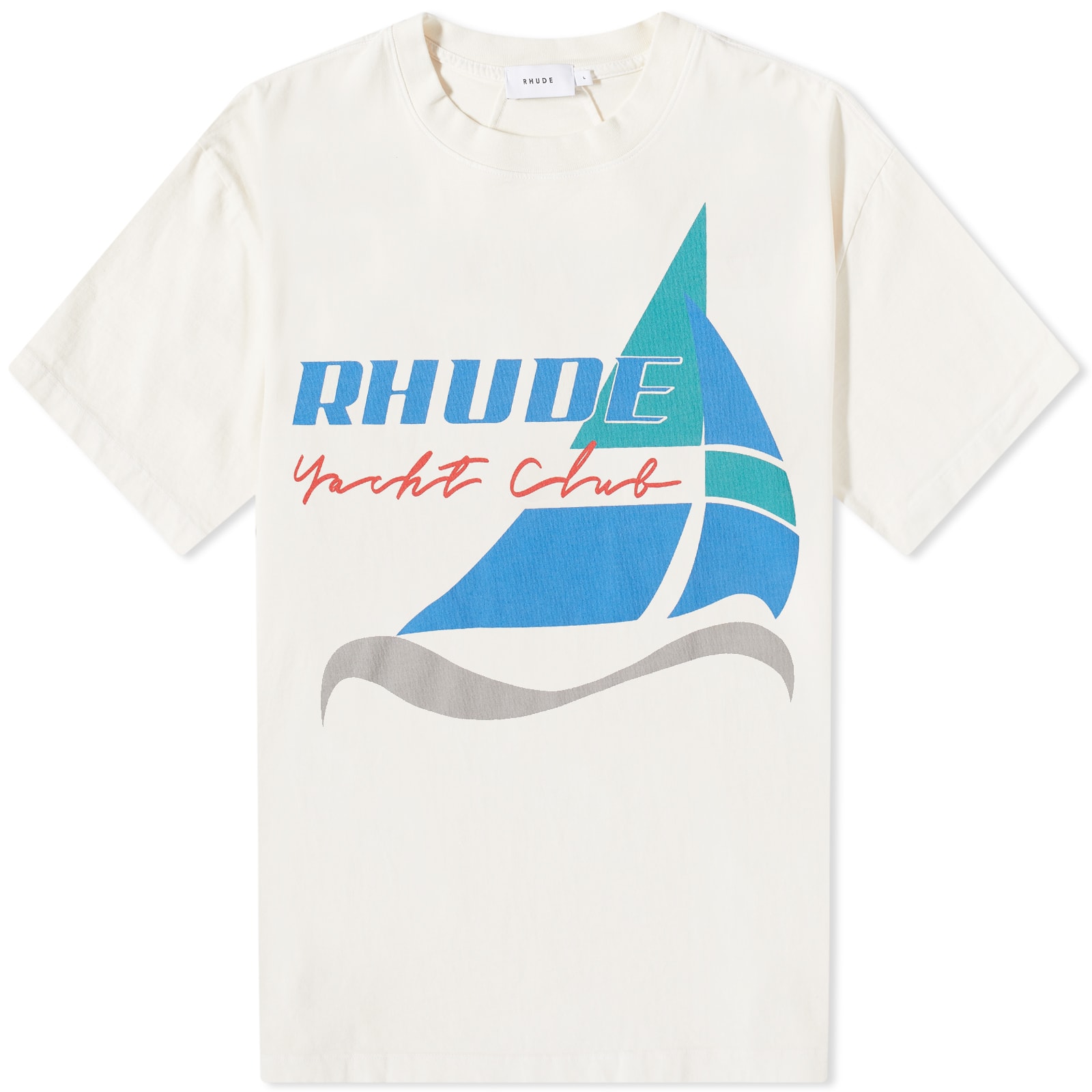 Rhude Yacht Club TShirt Vtg White END. (CN)