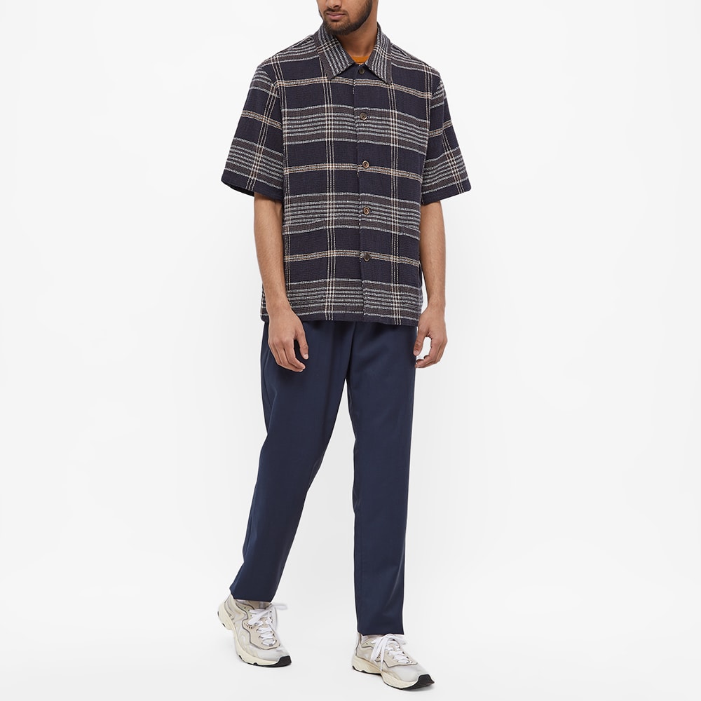 Our Legacy Short Sleeve Elder Checked Shirt Our Legacy Short Sleeve Elder Checked Shirt
