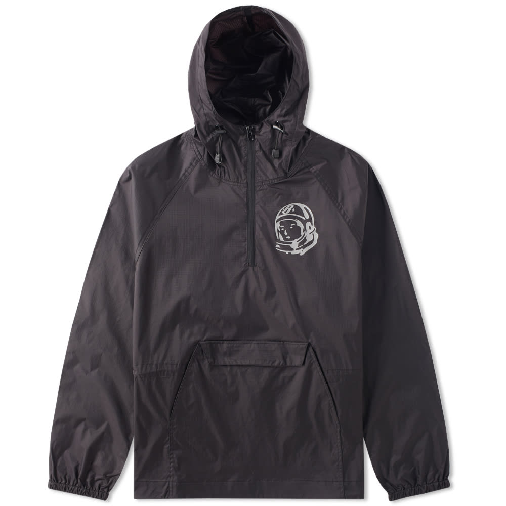 Billionaire Boys Club Straight Logo Half Zip Pullover Black | END.