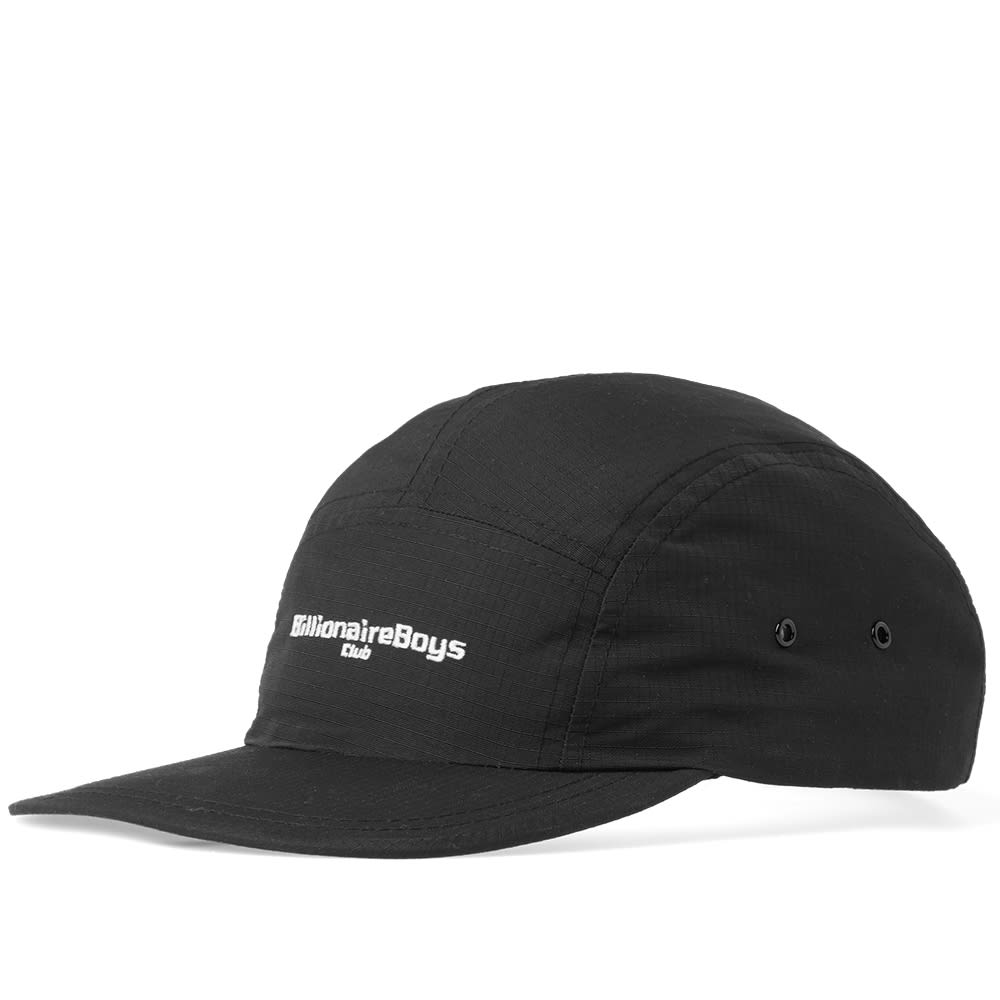 The brainchild of Pharrell Williams and Japanese design star, Nigo, Billionaire Boys Club is a top name in the world of premium streetwear.
The Sunseeker Five Panel Cap comes constructed from a durable nylon ripstop and is finished with an embroidered logo to the front and metallic ventilation eyelets. To the back, this piece is finished with an adjustable strap which showcases a reflective strip. 

Nylon Ripstop
Metallic Eyelets
5 Panel Construction
Embroidered Logo Branding 
Adjustable Strap to the Back with a Reflective Strip