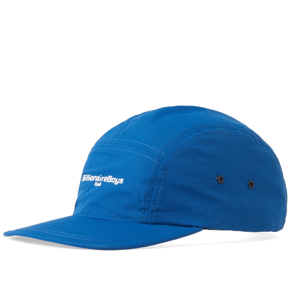 The brainchild of Pharrell Williams and Japanese design star, Nigo, Billionaire Boys Club is a top name in the world of premium streetwear.
The Sunseeker Five Panel Cap comes constructed from a durable nylon ripstop and is finished with an embroidered logo to the front and metallic ventilation eyelets. To the back, this piece is finished with an adjustable strap which showcases a reflective strip. 

Nylon Ripstop
Metallic Eyelets
5 Panel Construction
Embroidered Logo Branding 
Adjustable Strap to the Back with a Reflective Strip