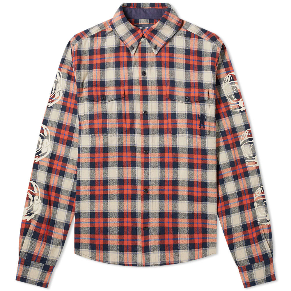 Billionaire Boys Club Helmet Check Shirt by Billionaire Boys Club