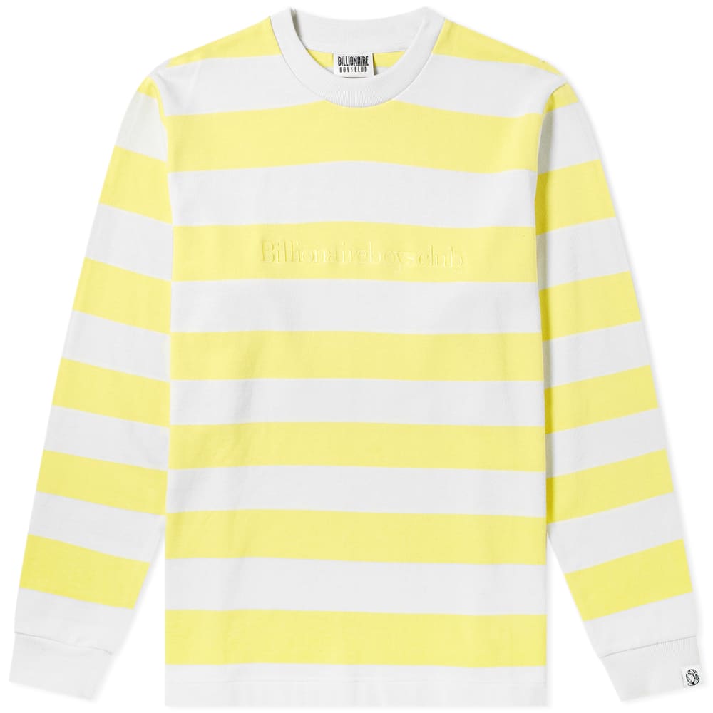 Billionaire Boys Club Long Sleeve Heavy Stripe Tee Yellow | END. (US)