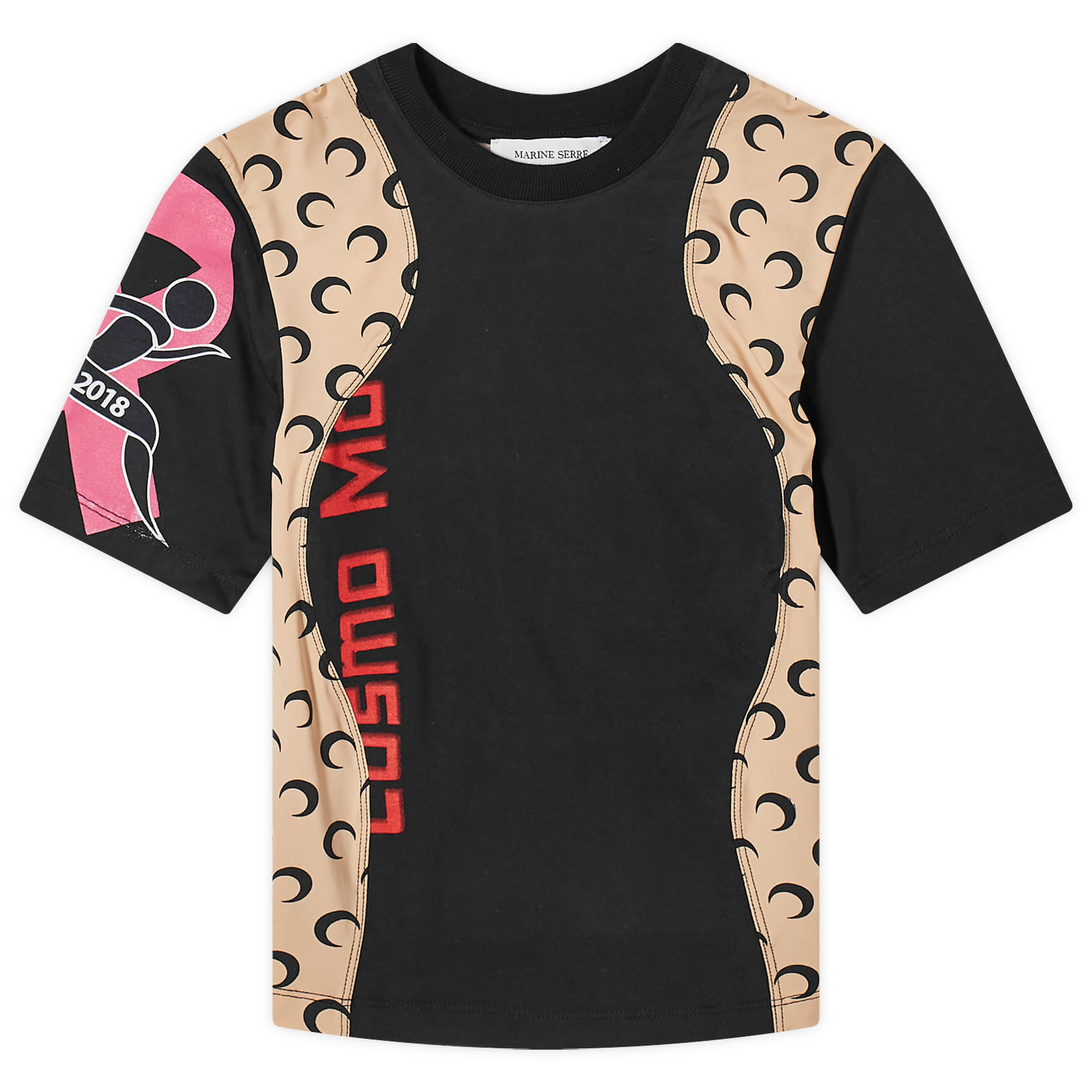 Marine Serre Regenerated Graphic T-Shirt Black | END. (US)