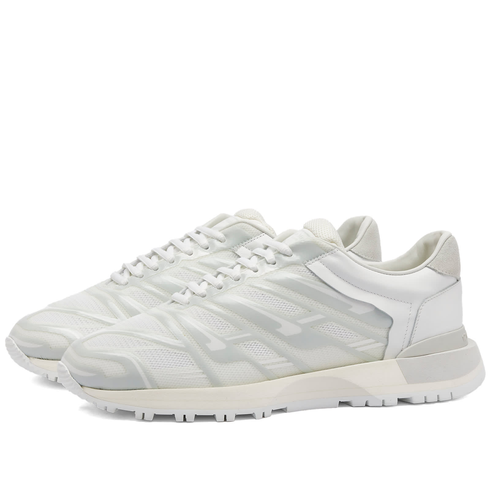 MAISON MARGIELA|SNEAKERS (S57WS0477 P6232 H6934) Maison Margiela Men's 50/50 High Frequency Sneakers White