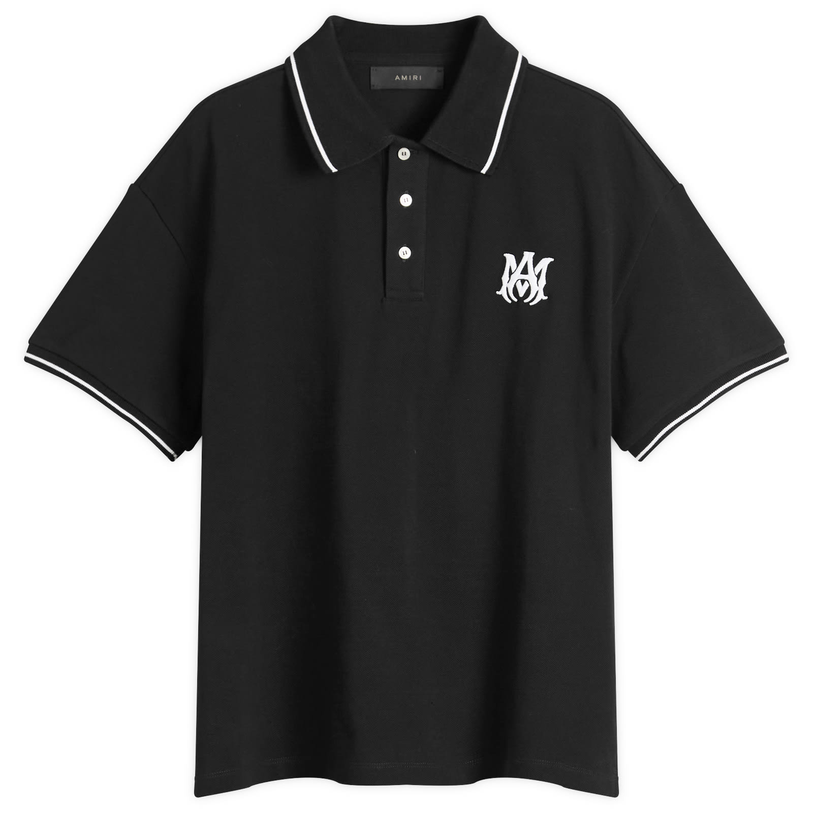 AMIRI MA Core Logo Polo Black | END. (AR)