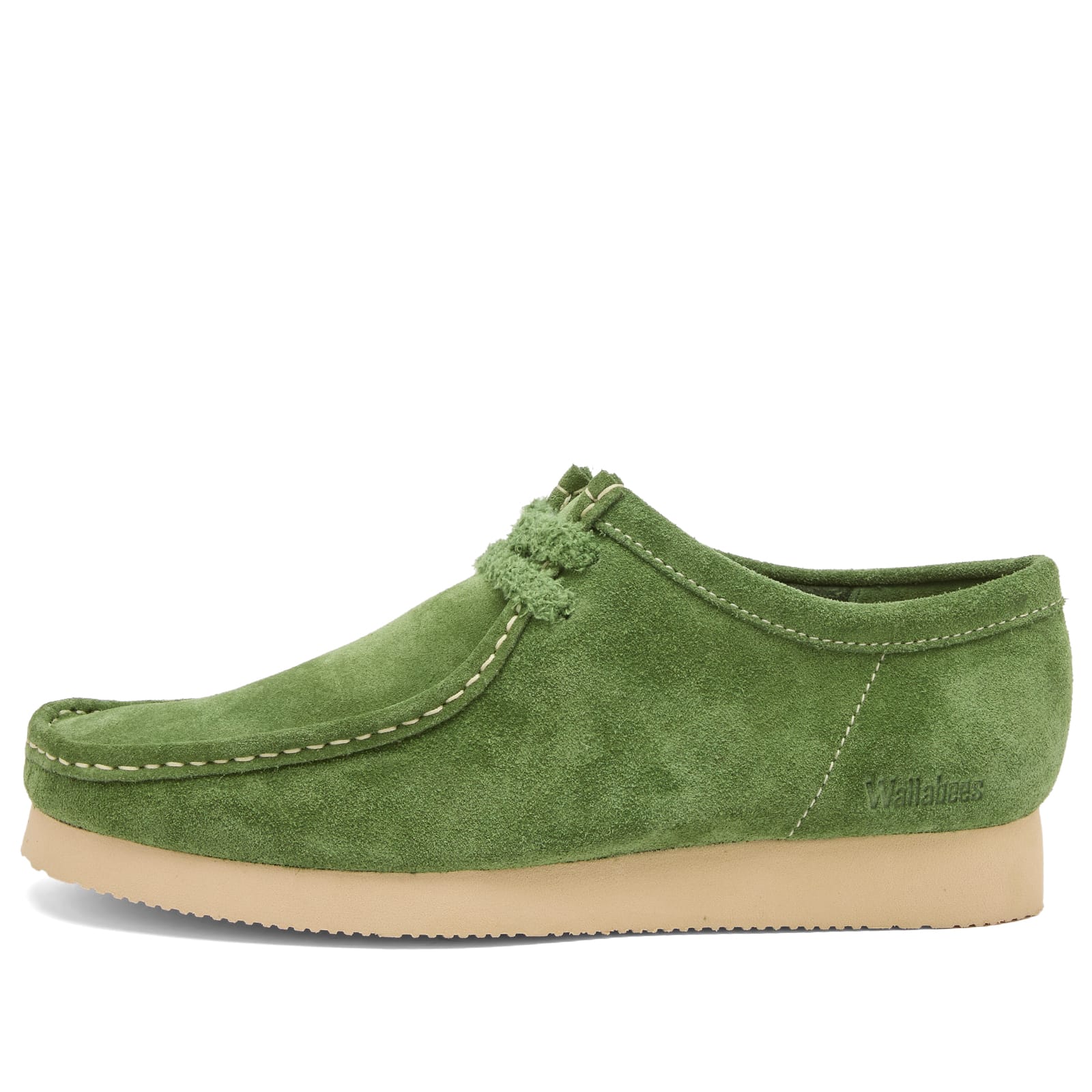 Clarks Originals Men's Wallabee Green Suede - 26182222-GRN
