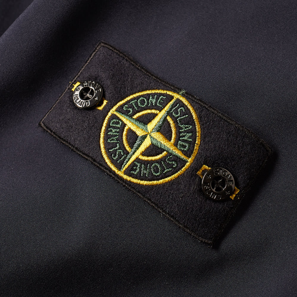 stone island soft shell navy