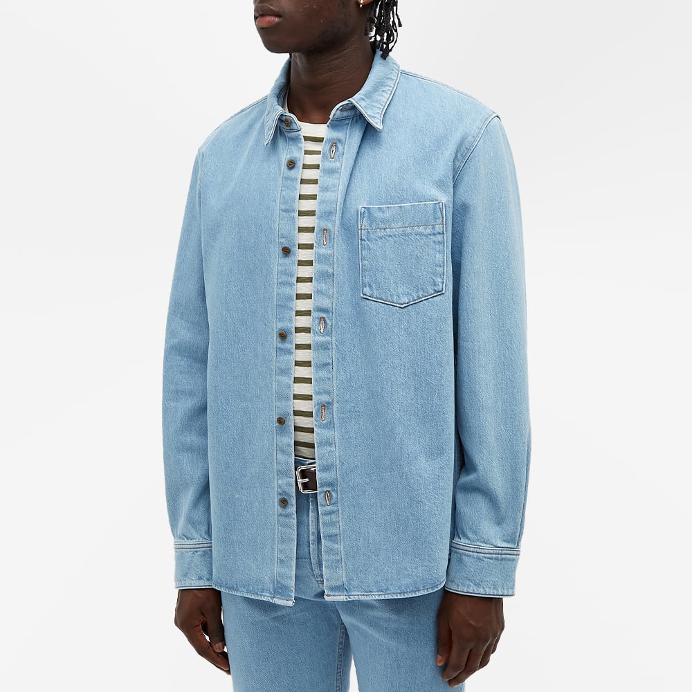 A.P.C. Victor Denim Overshirt Light 