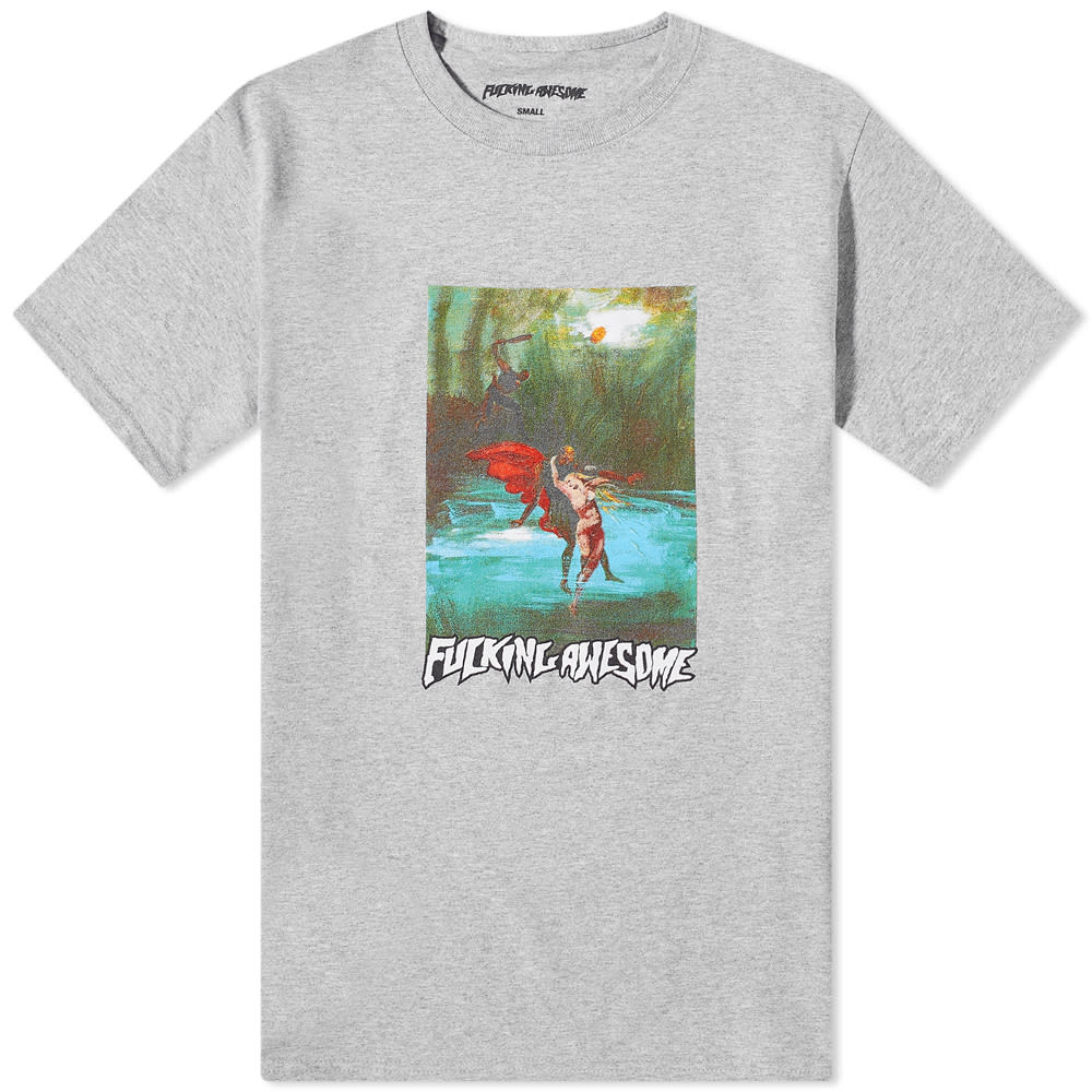 ファッキングオーサム Fucking Awesome メンズ Tシャツ トップス Lazarus Tee Heather Grey B5hcyueu3o メンズファッション Www Velver Hu