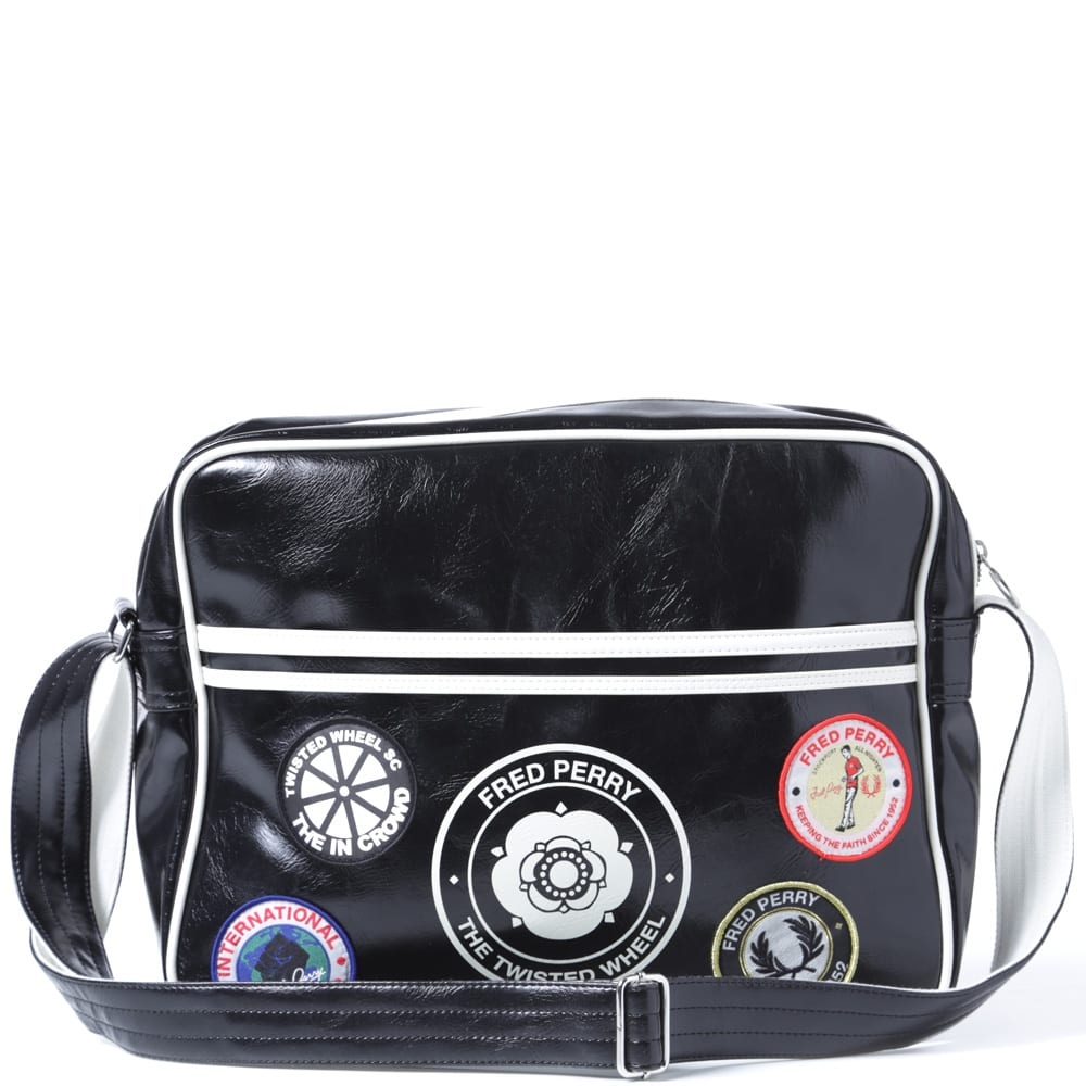 Fred Perry Twisted Wheel Bag Black | END.