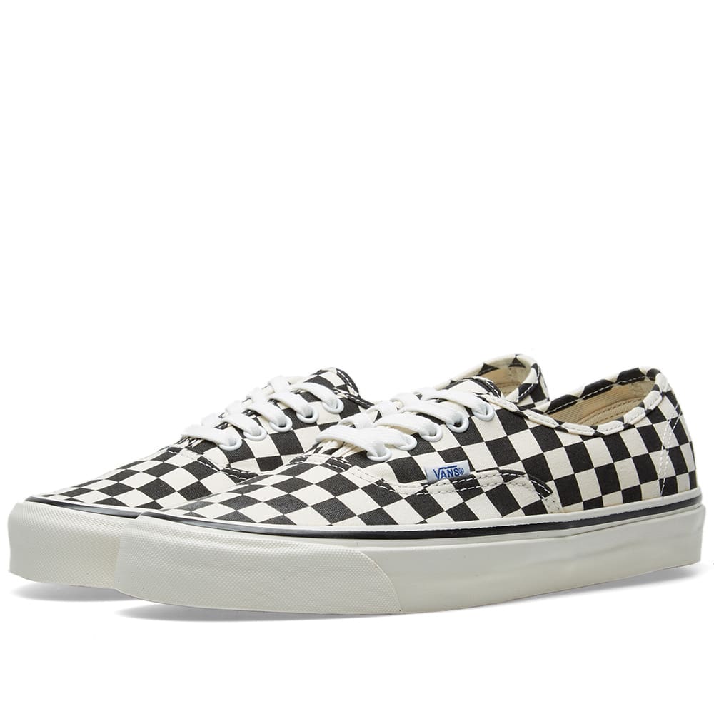 Vans Authentic 44 DX Black & Check | END. (US)