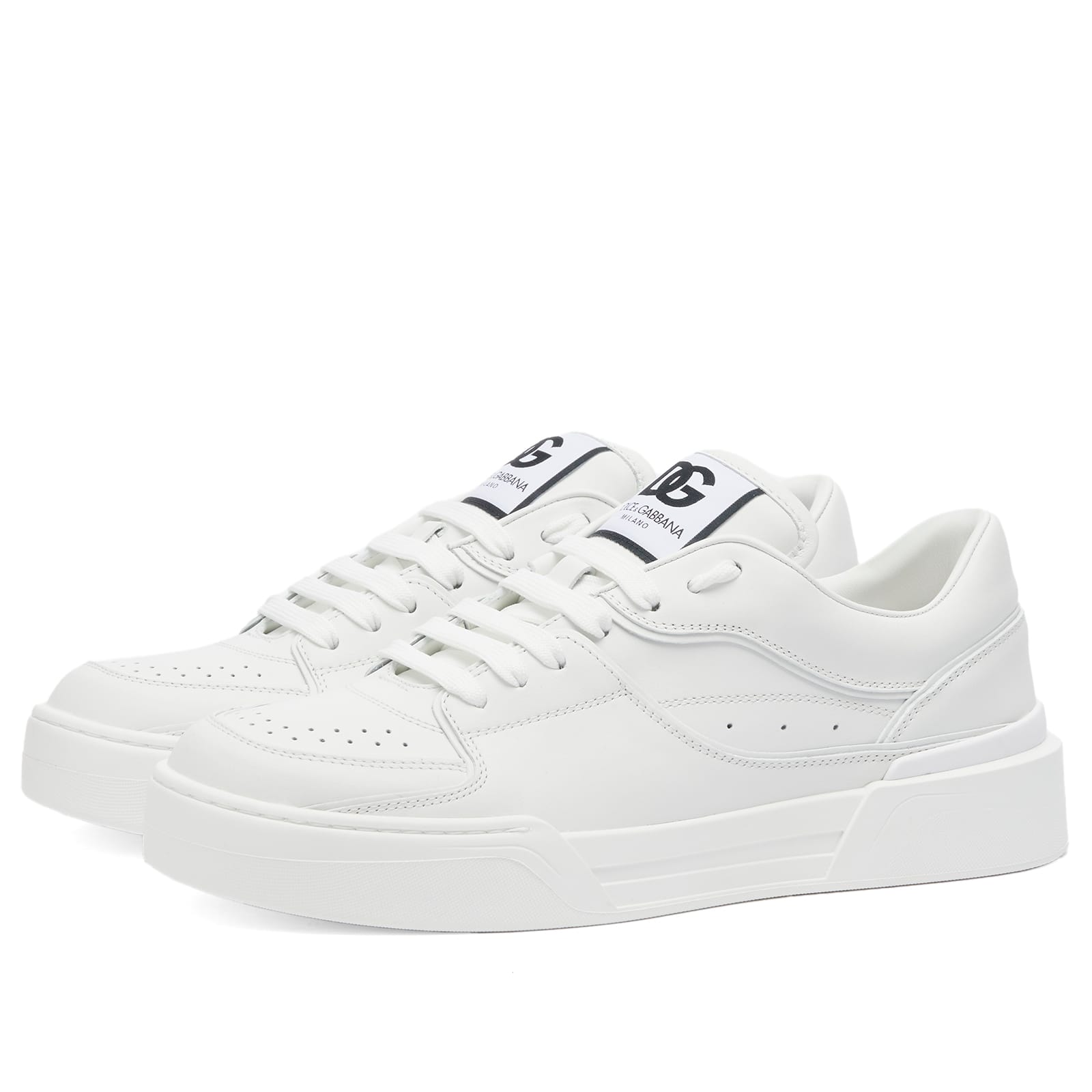 Dolce & Gabbana Men's New Roma Sneaker White | CS2036A1065