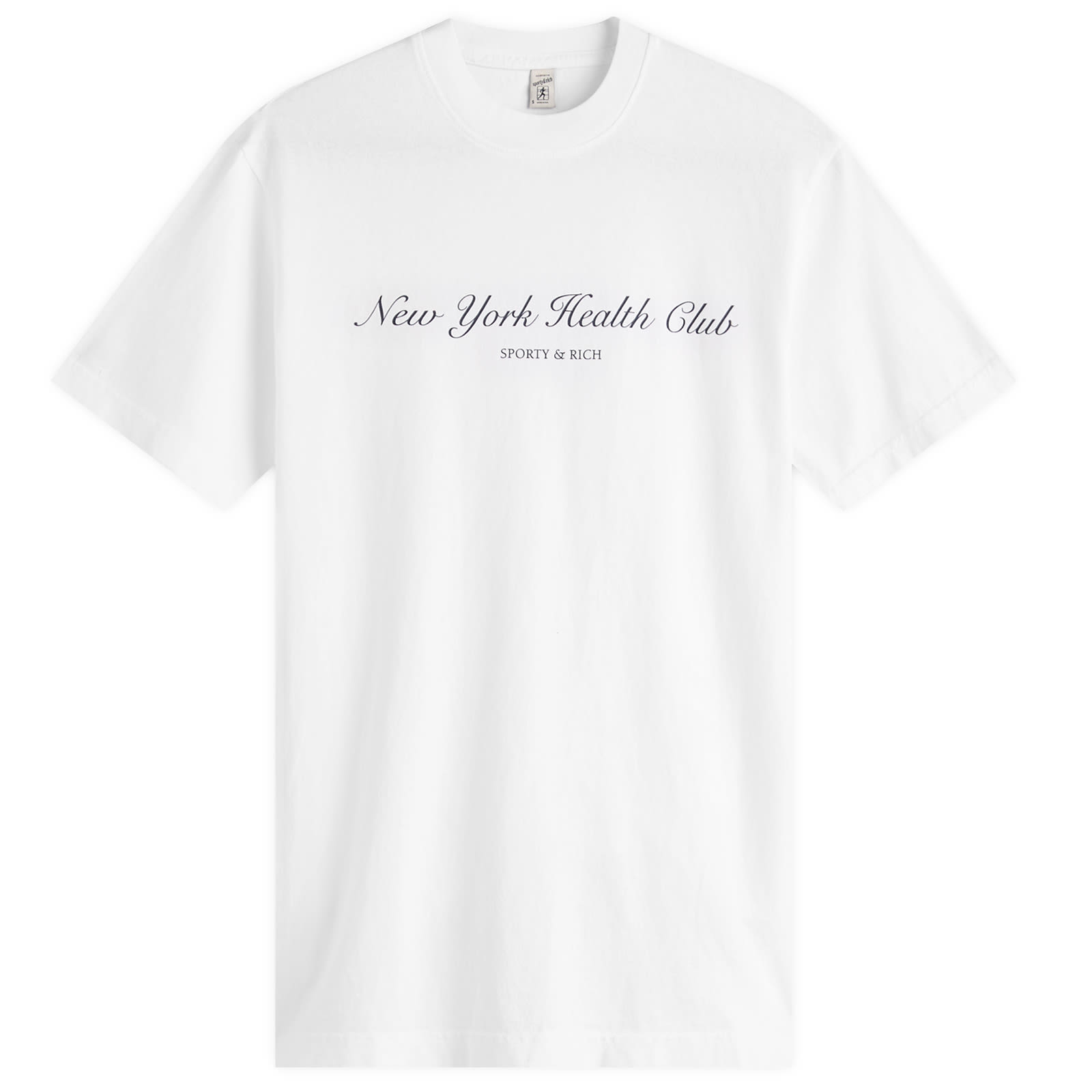 Sporty & Rich NY Health Club T-Shirt White | END. (AR)