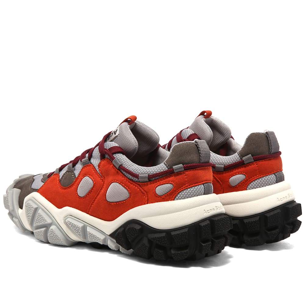Acne Studios Bolzter M Sneaker Orange &amp; Grey END.