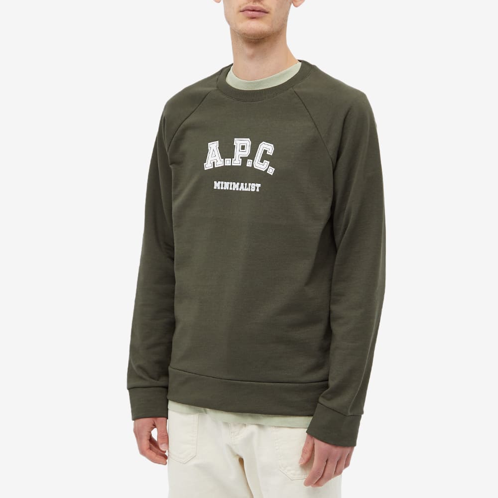 A.P.C. Phil Varsity Logo Sweat A.P.C. Phil Varsity Logo Sweat