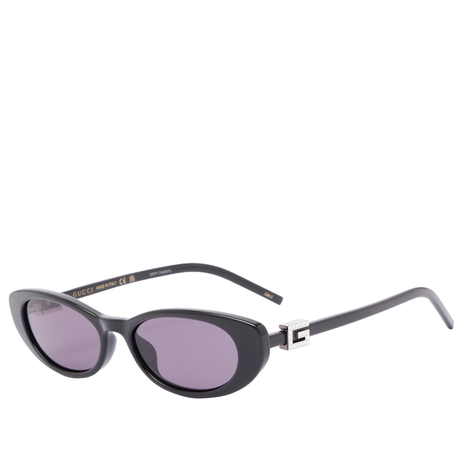 Gucci G String Sunglasses Black & Grey | END. (AR)