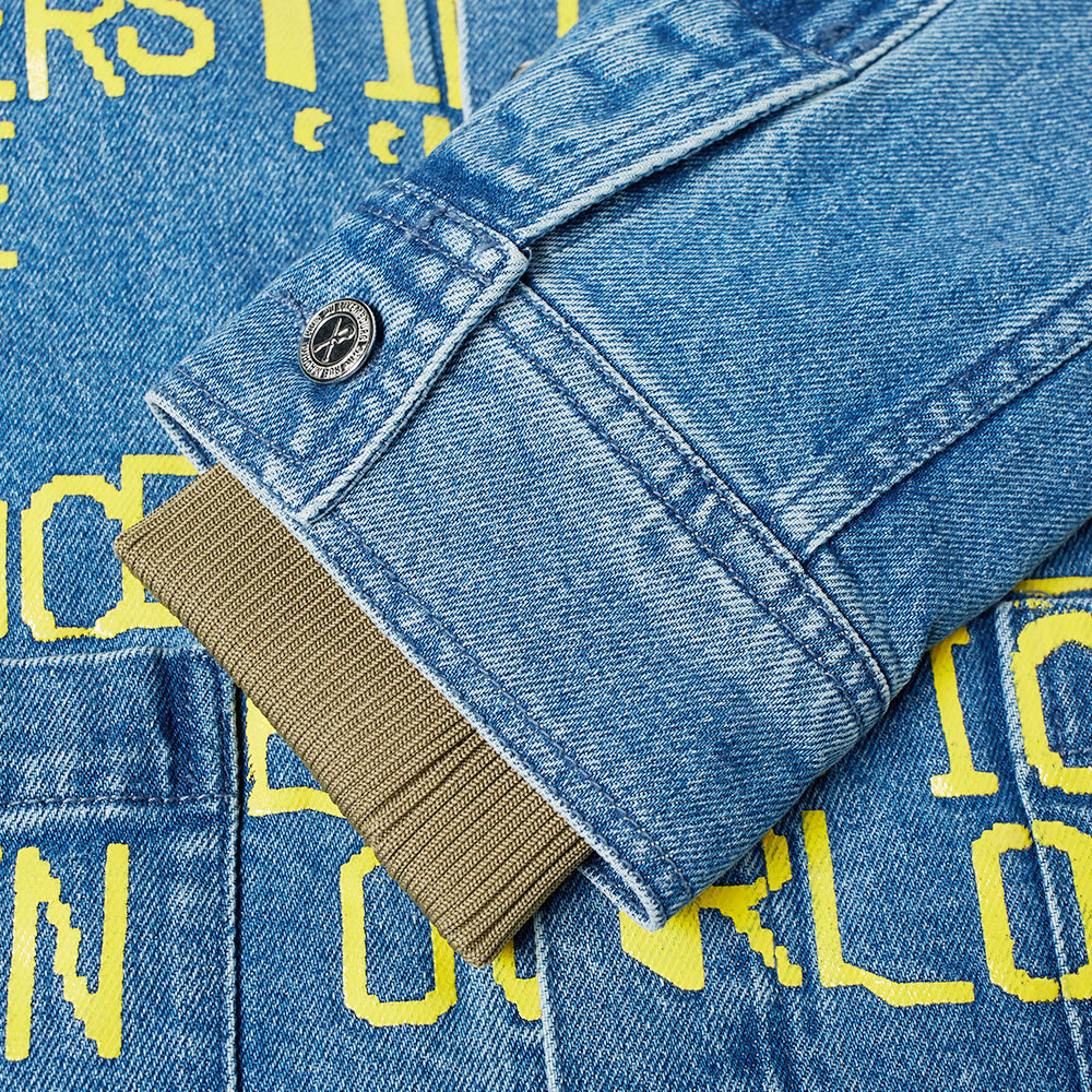 apc brain dead denim jacket