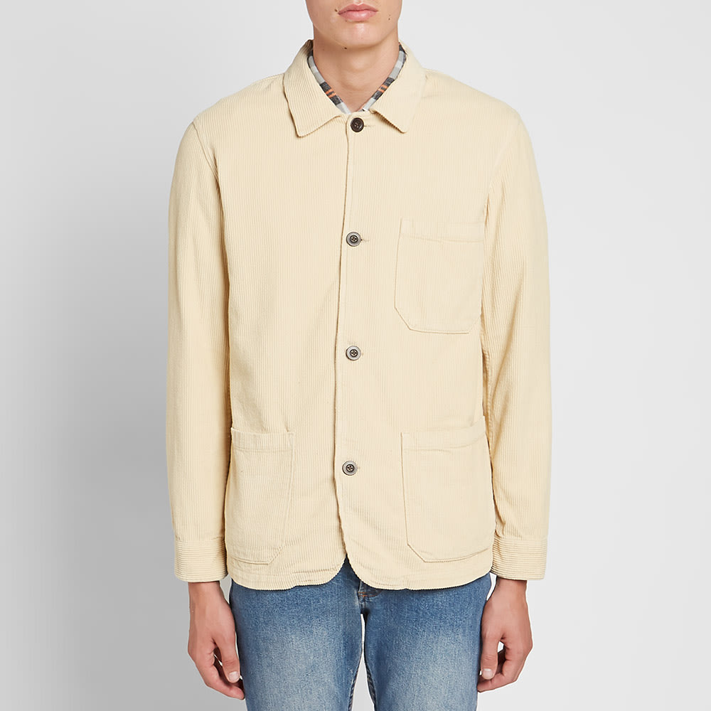 cream corduroy blazer
