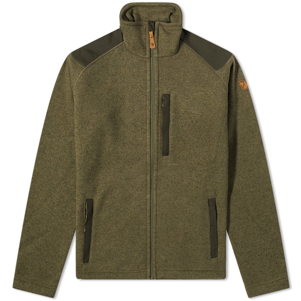 Fjällräven Buck Fleece Laurel Green & Deep Forest | END. (GB)