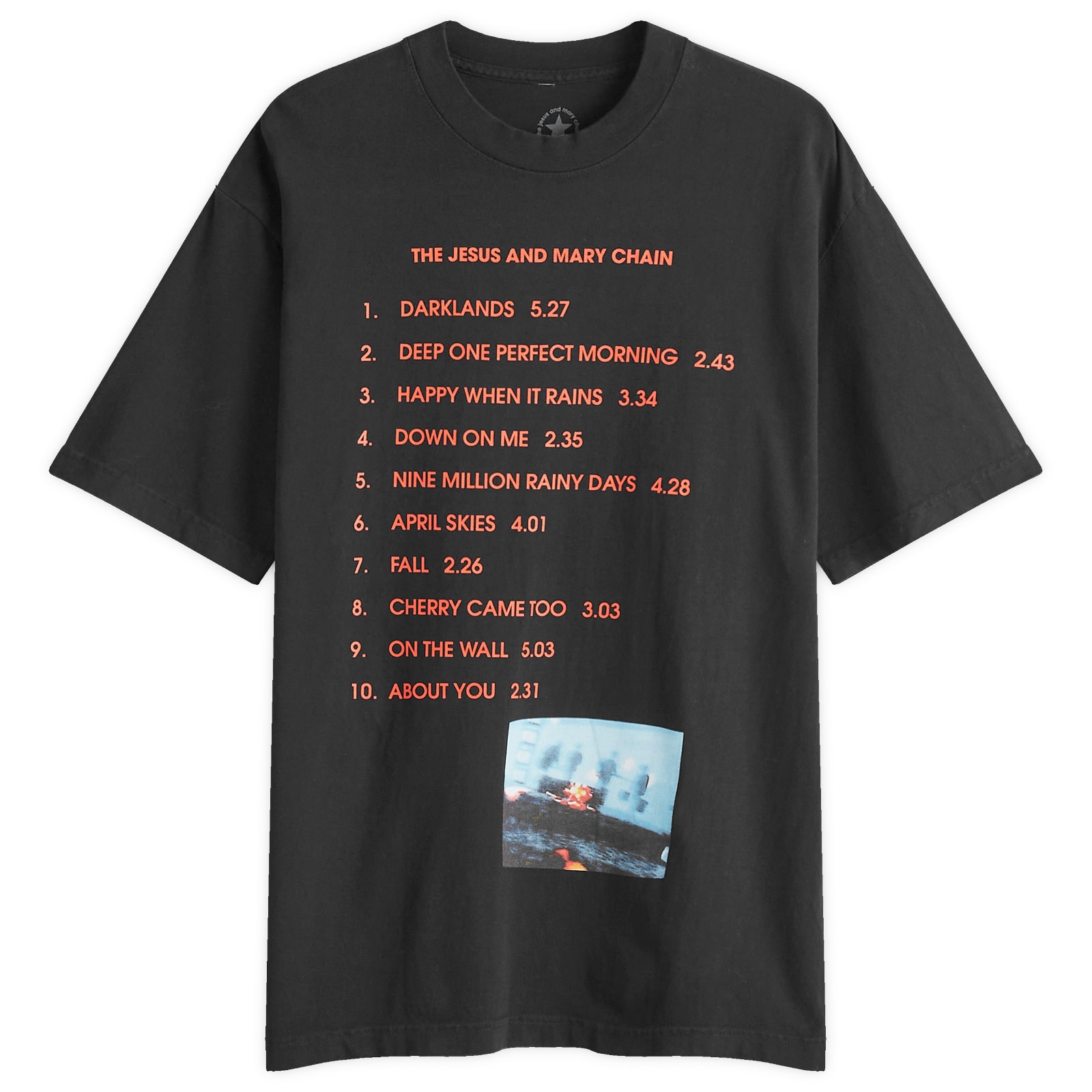 Pleasures Men's x 555 Biz Card T-Shirt Black - Curated Menswear