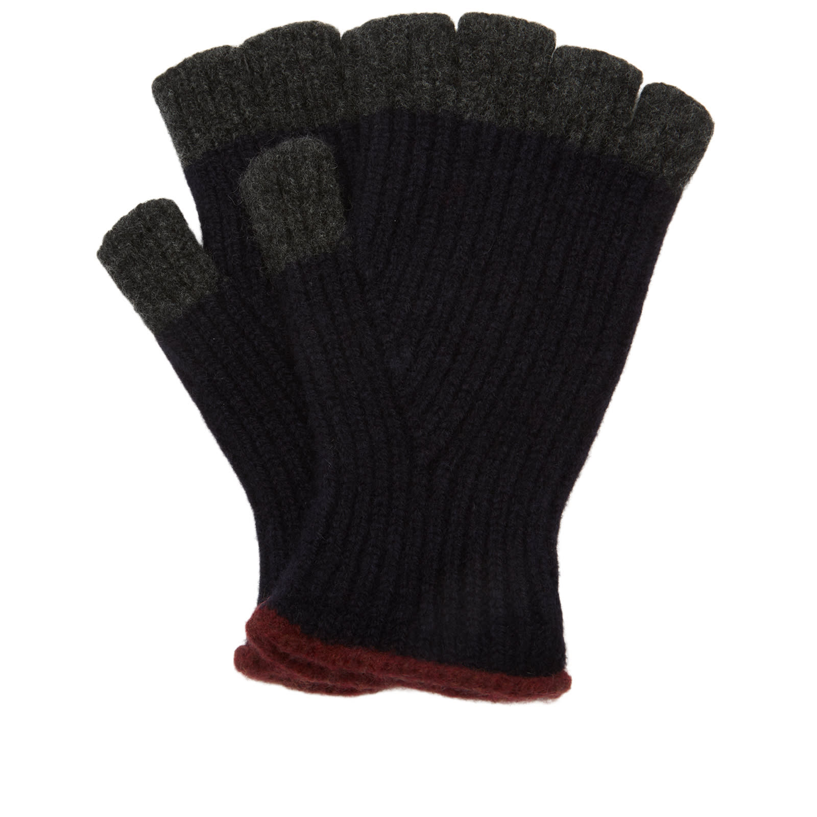 Howlin' No Fingers In There Ribbed Gloves Navy | END. (AR)