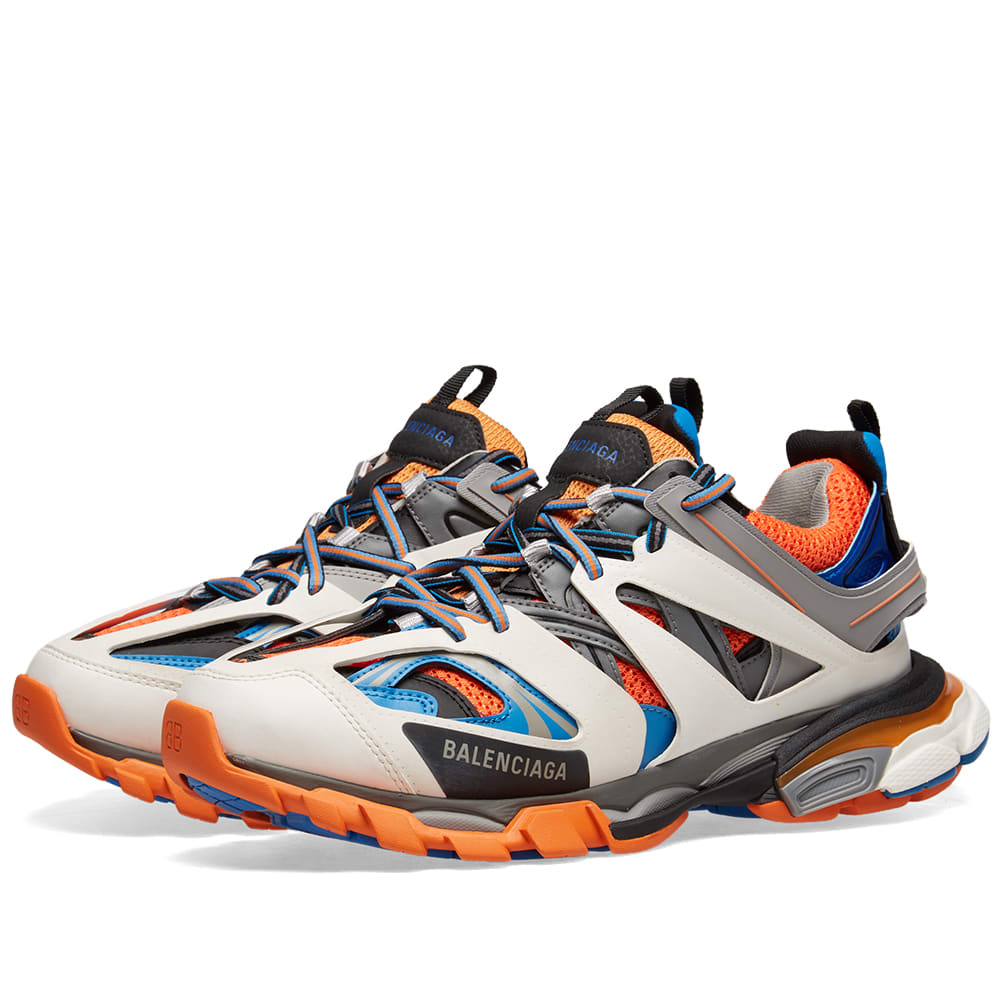 balenciaga track orange