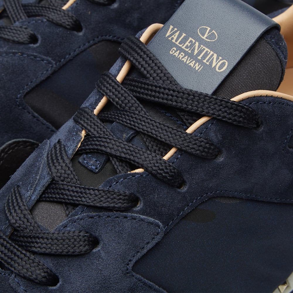 valentino studsole camo sneakers