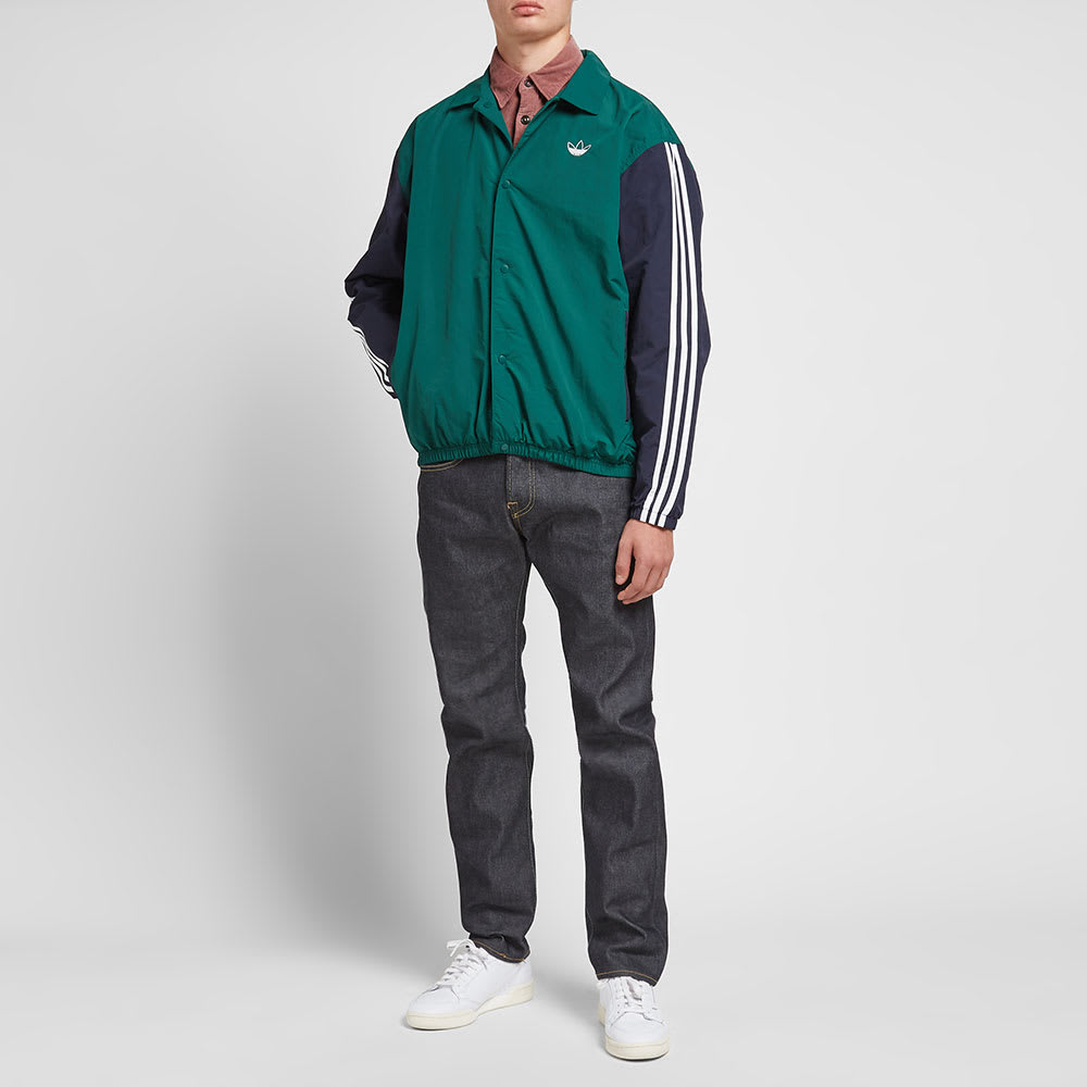 Adidas coach jacket green Clearance