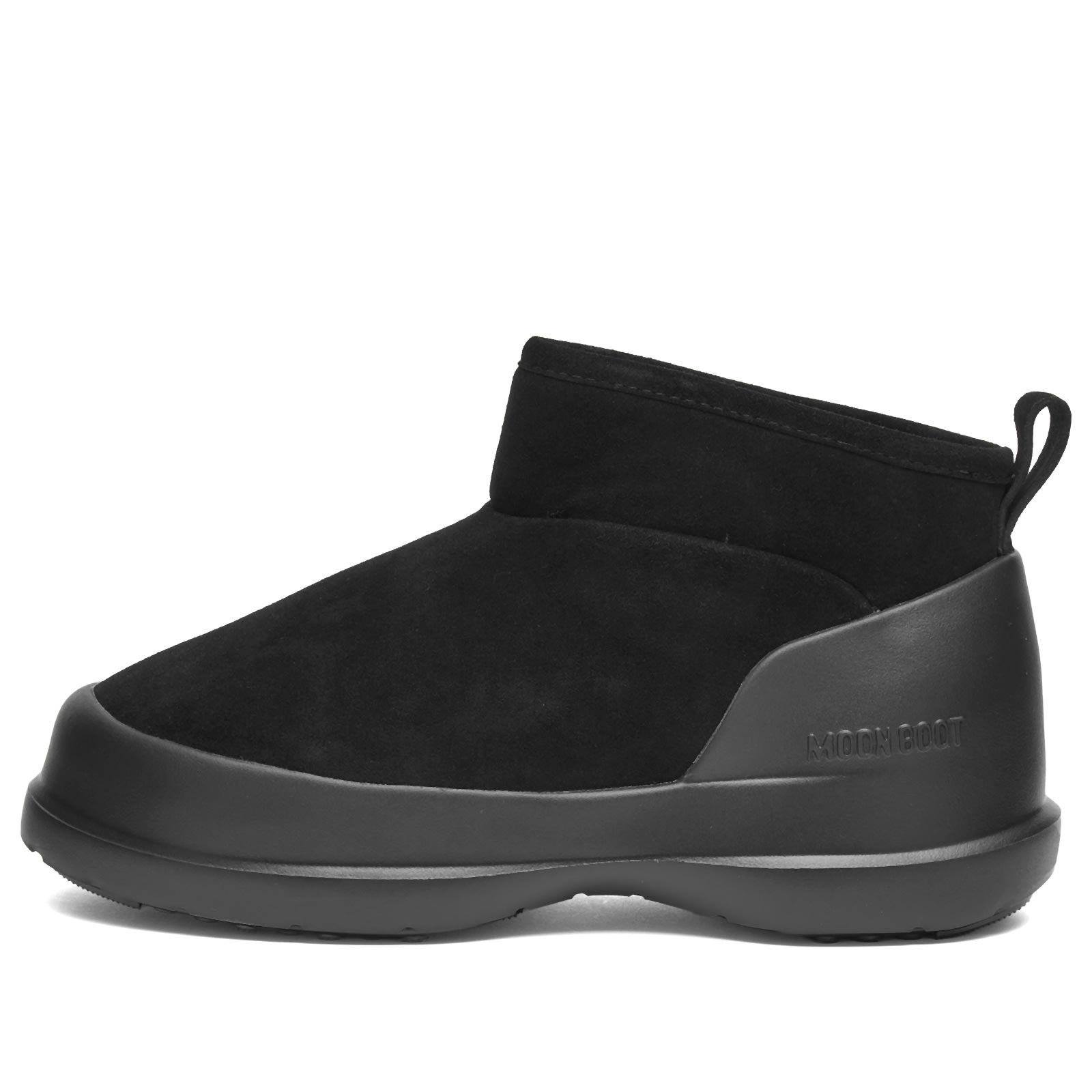 Moon Boot Luna Suede Low Boot Black | END. (US)