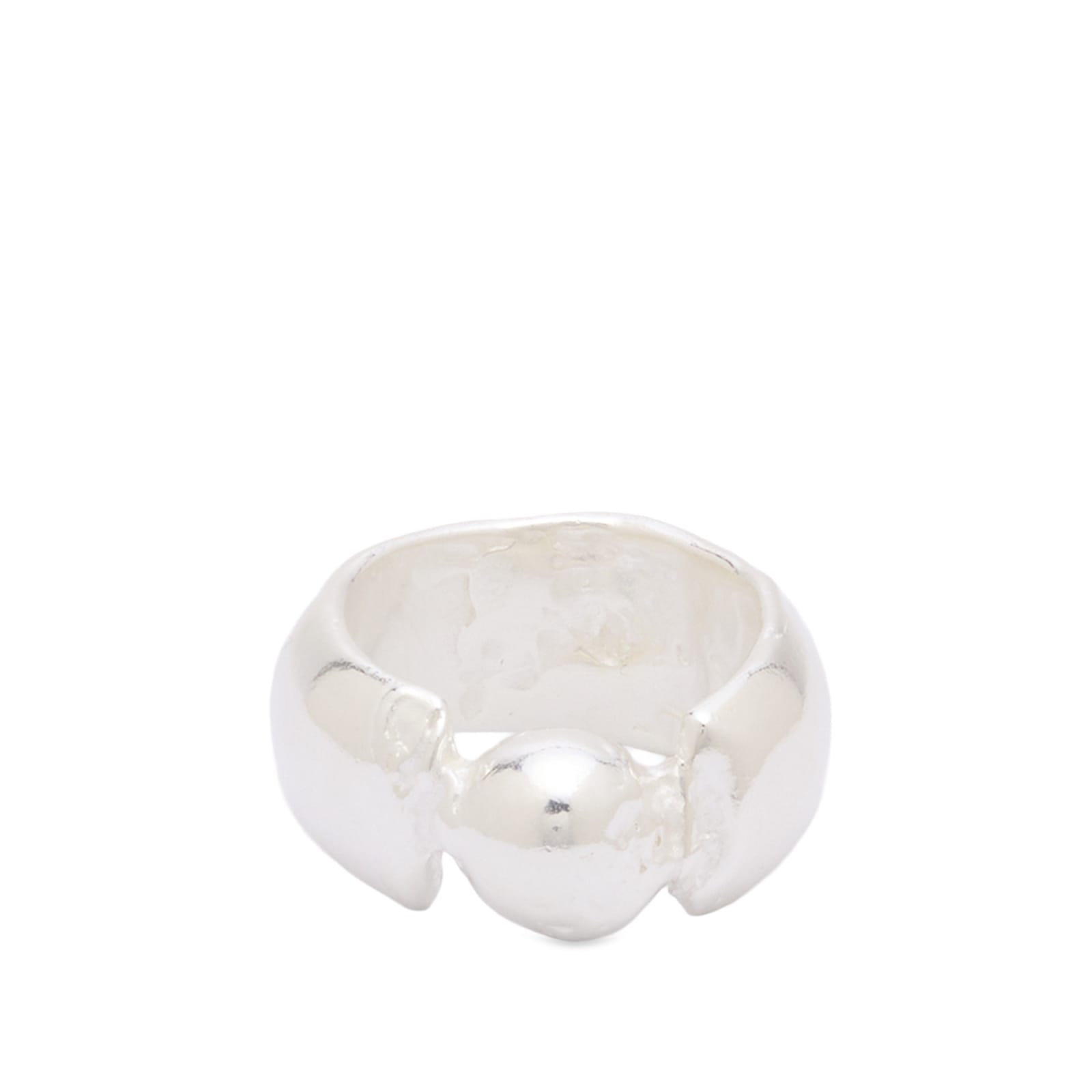 Simuero Men’s Sello Luna Ring Silver
