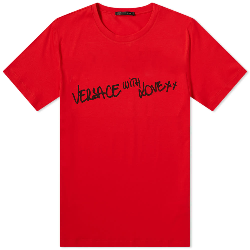 versace with love t shirt