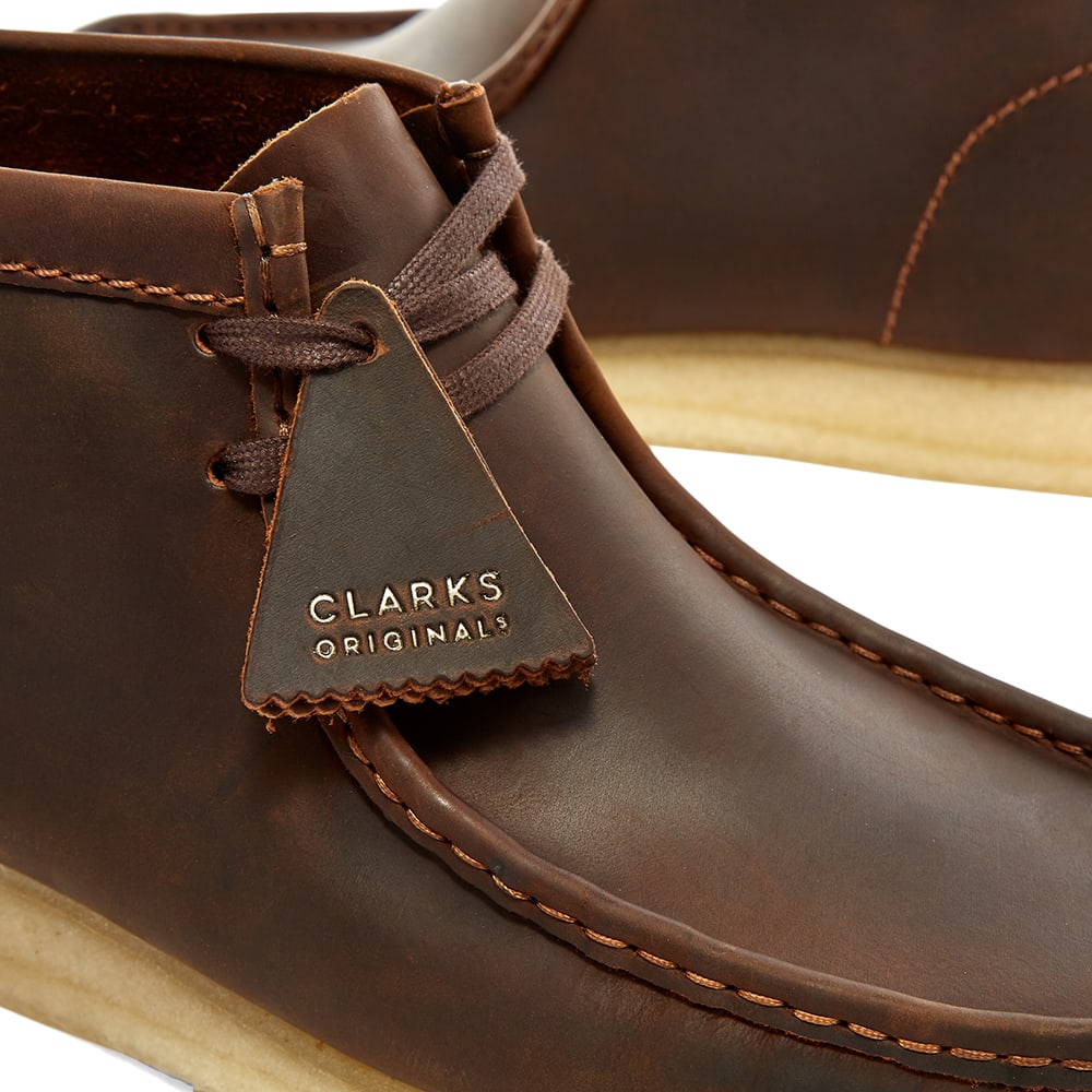 beeswax wallabee boot