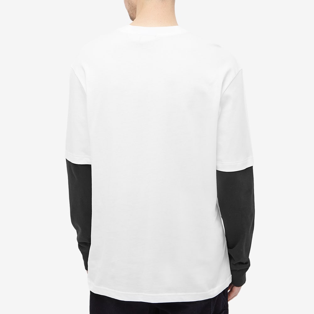 Adidas Long Sleeve Trefoil Area 33 Tee White & Black | END.
