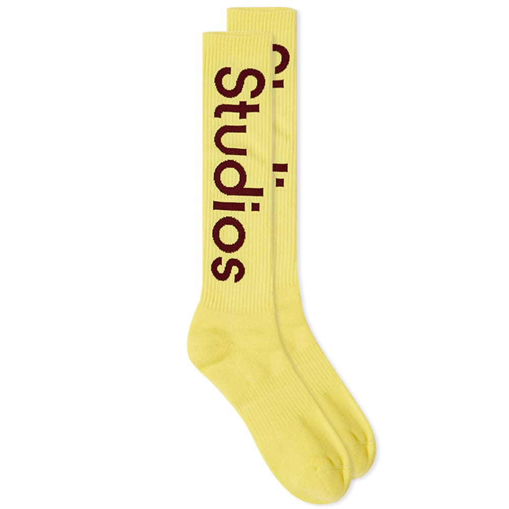 Logo Rib Socks Long main image 1