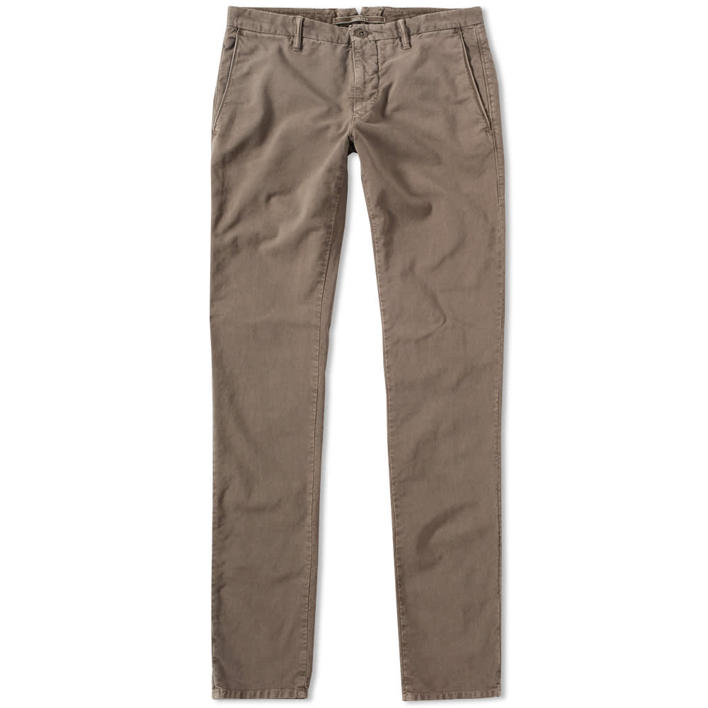 Incotex Skin Fit Summer Uniform Chino Grey Satin | END. (US)