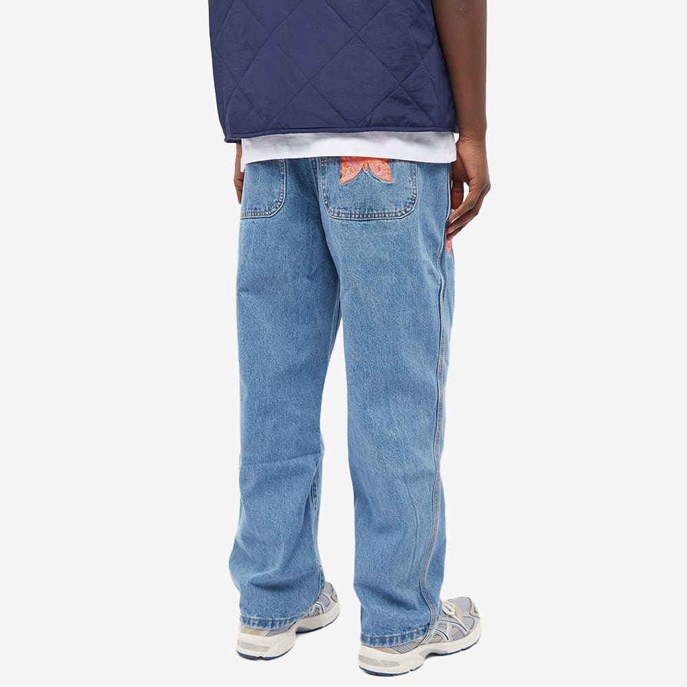 Butter Goods Butterfly Relaxed Denim Jean Washed Indigo END. (US)