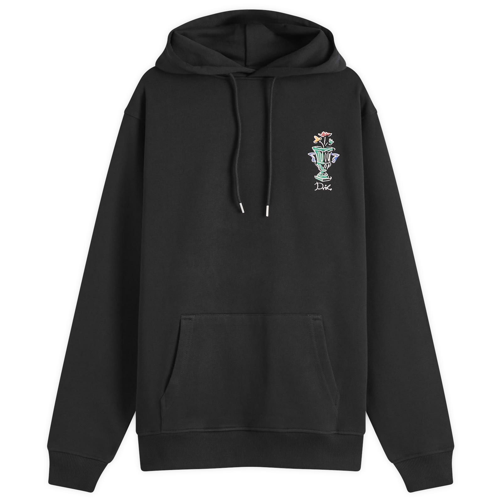 Drôle de Monsieur Men’s Vase Popover Hoody Black