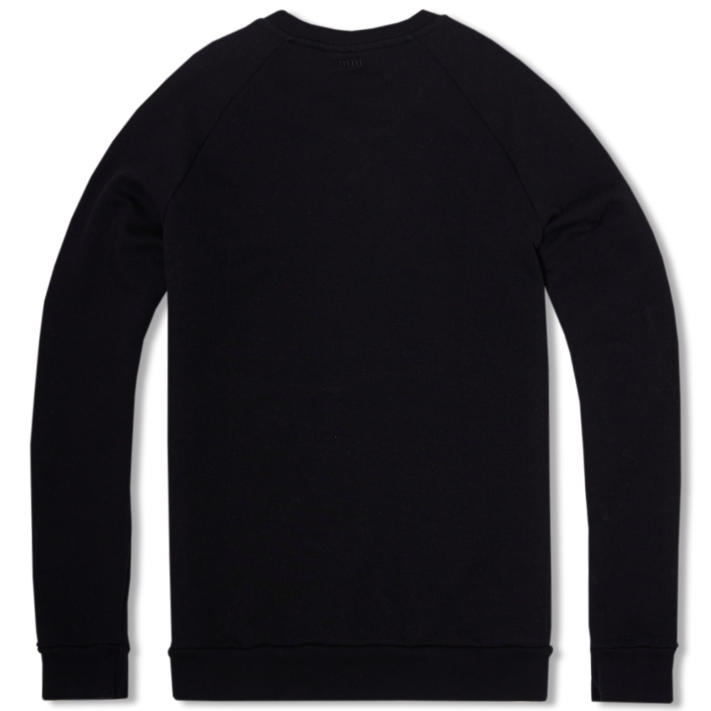 ami tropical logo sweater black ami tropical logo sweater black