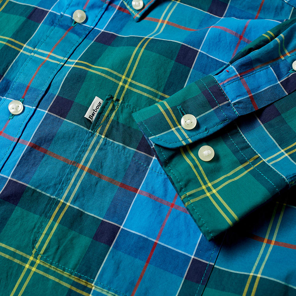 Barbour Toward Shirt Blue END 