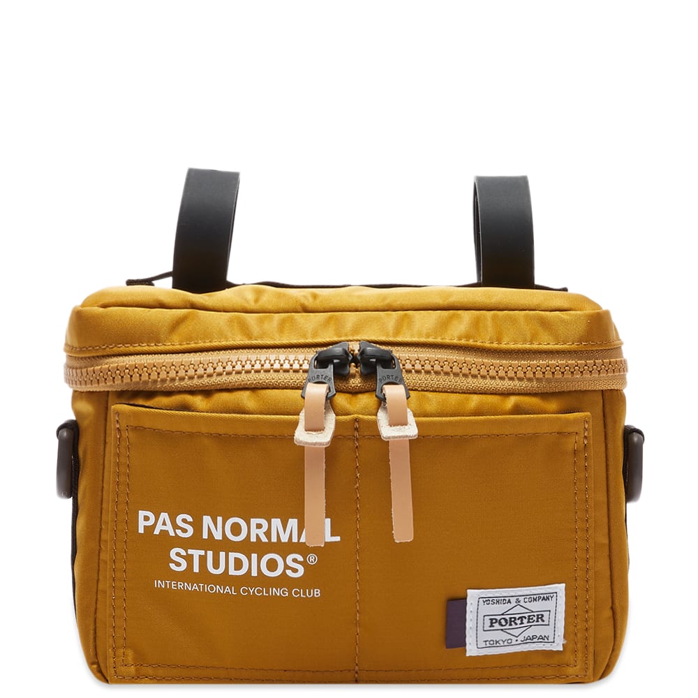 と*ろ様 PNS X PORTER YOSHIDA HANDLEBAR BAG Pas Normal Studios Men's x Porter Handlebar Bag in Grey Pas Normal